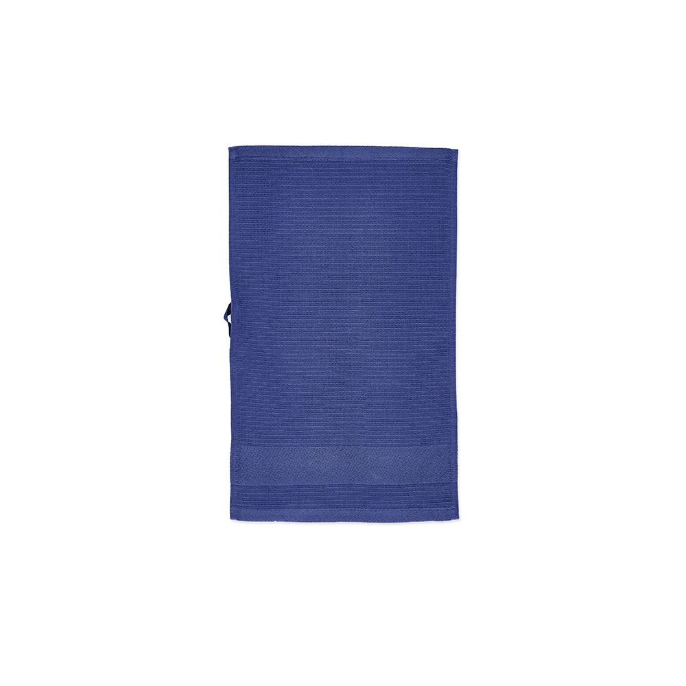 Petite serviette promotionnelle coton recyclé 500g Botticelli S Bleu marine